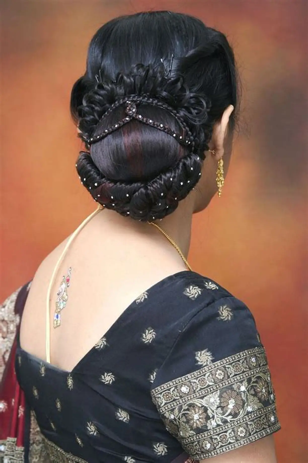 Modern party hairstyle at Timeless Touch Beauty Studio Jaipur
