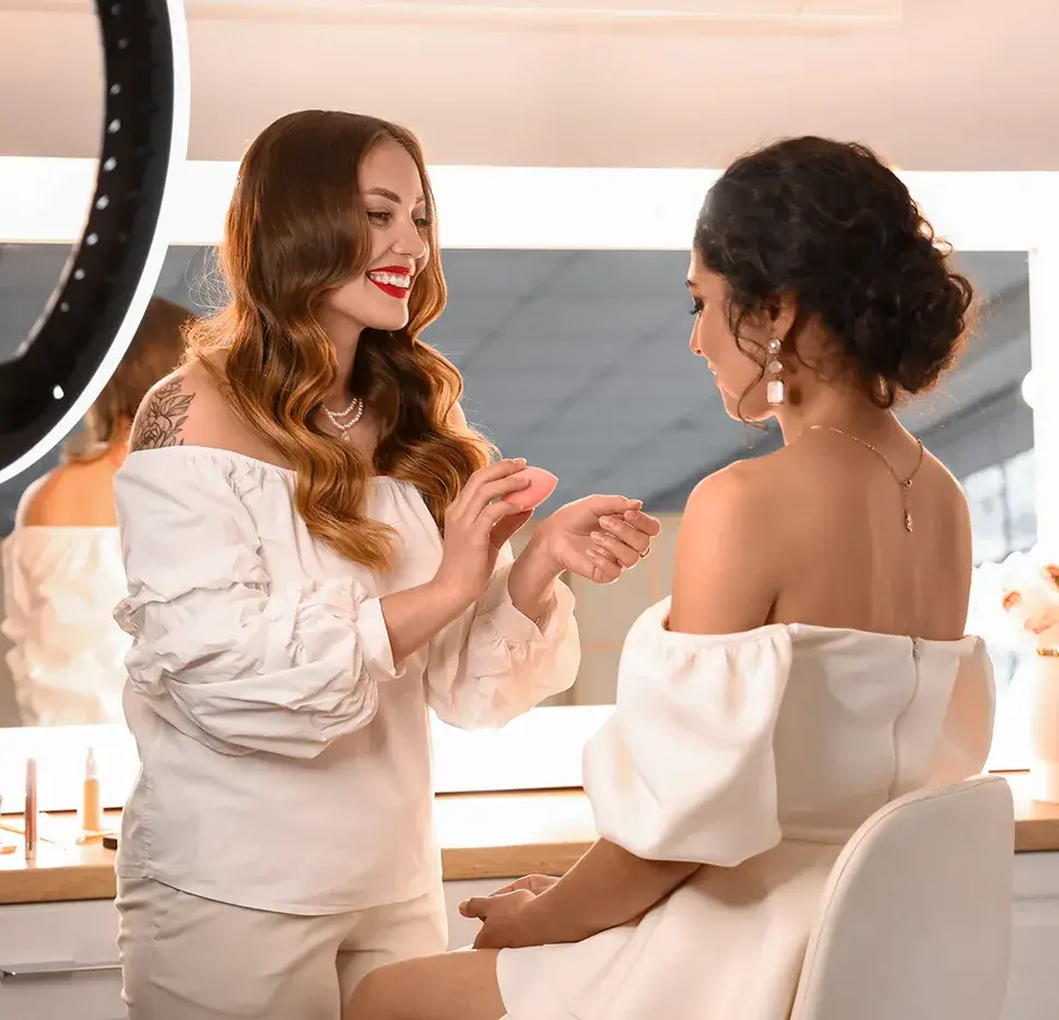 Professional makeup and beauty service at Timeless Touch Beauty Studio Jaipur